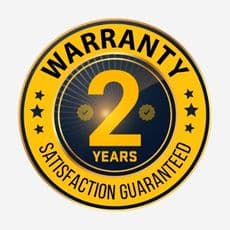 Warranty 2 years